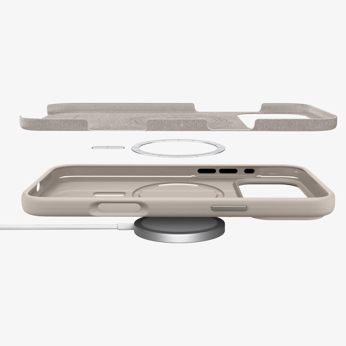 غلاف سبجن سيليكون فيت (ماج فيت) لآيفون 17 برو ماكس / آيفون 17 برو