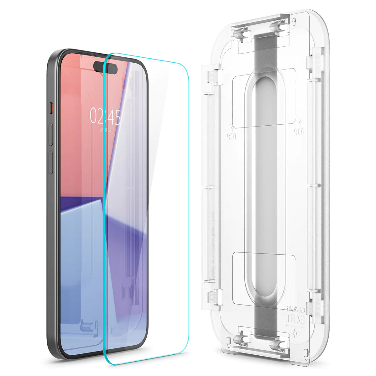 واقي شاشة سبجن آيفون 16 بلس / 15 بلس EZ FIT GLAS.tR - 1 عبوة