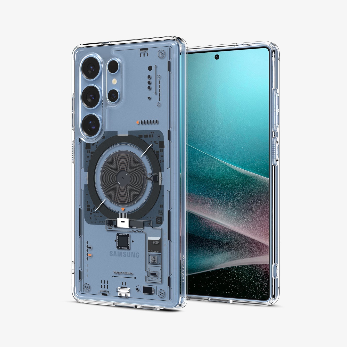 حافظة سبجن ألترا هايبرد نيو وان (ماج فيت) لهاتف سامسونج S25 ألترا