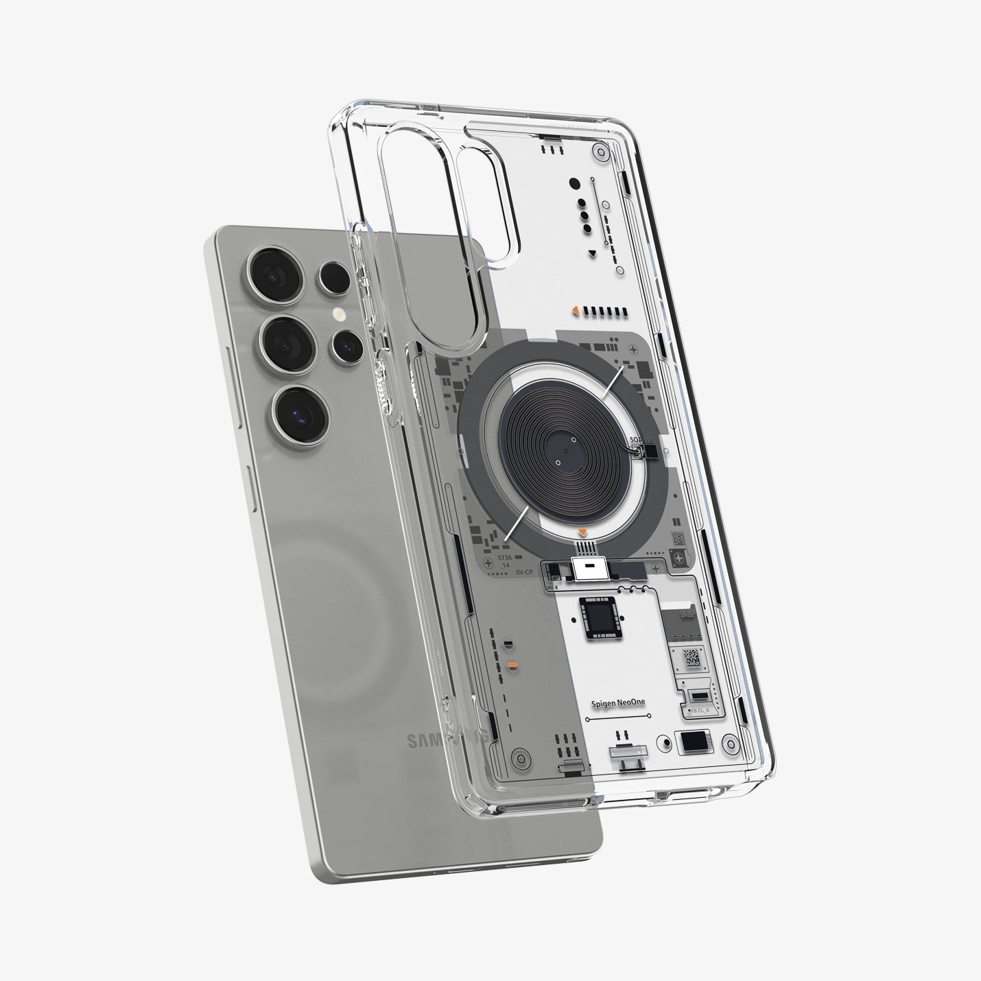 حافظة سبجن ألترا هايبرد نيو وان (ماج فيت) لهاتف سامسونج S25 ألترا