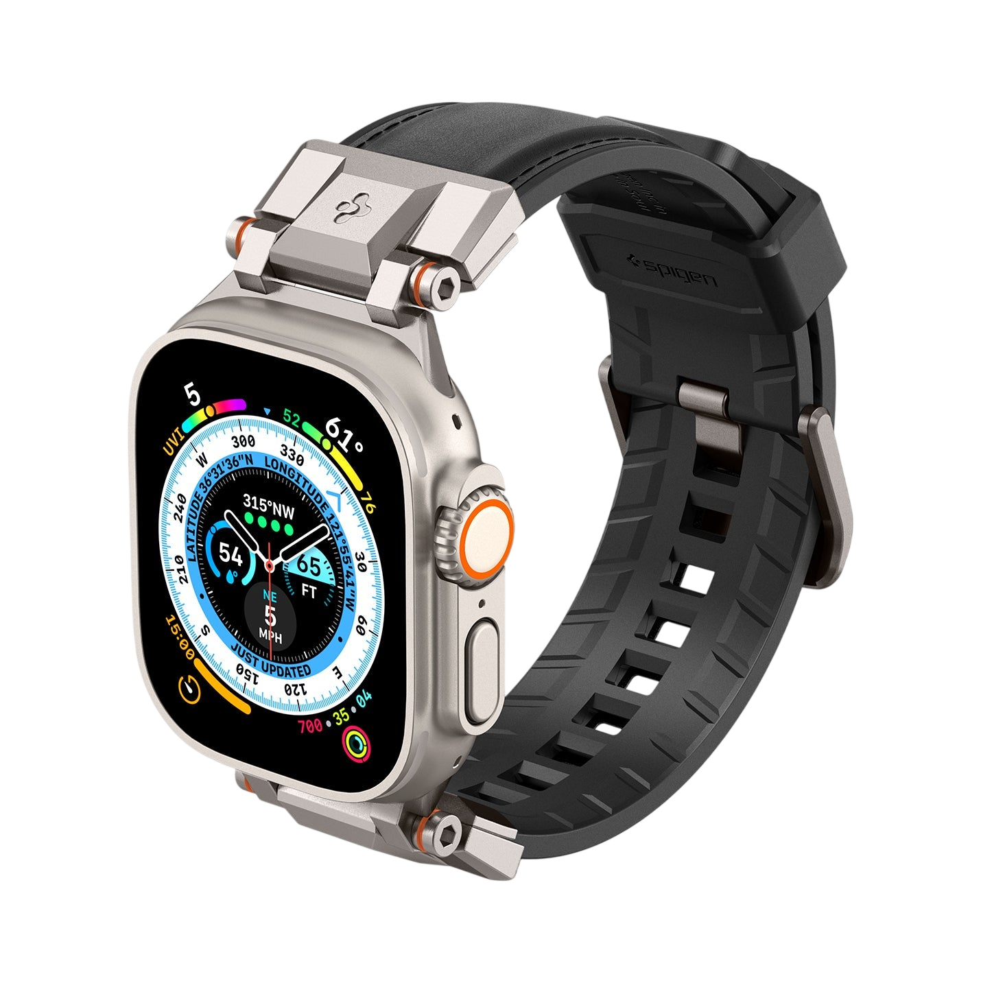 جراب ساعة Spigen DuraPro Armor PU Band for Apple Watch Ultra 3 / 2 / 1