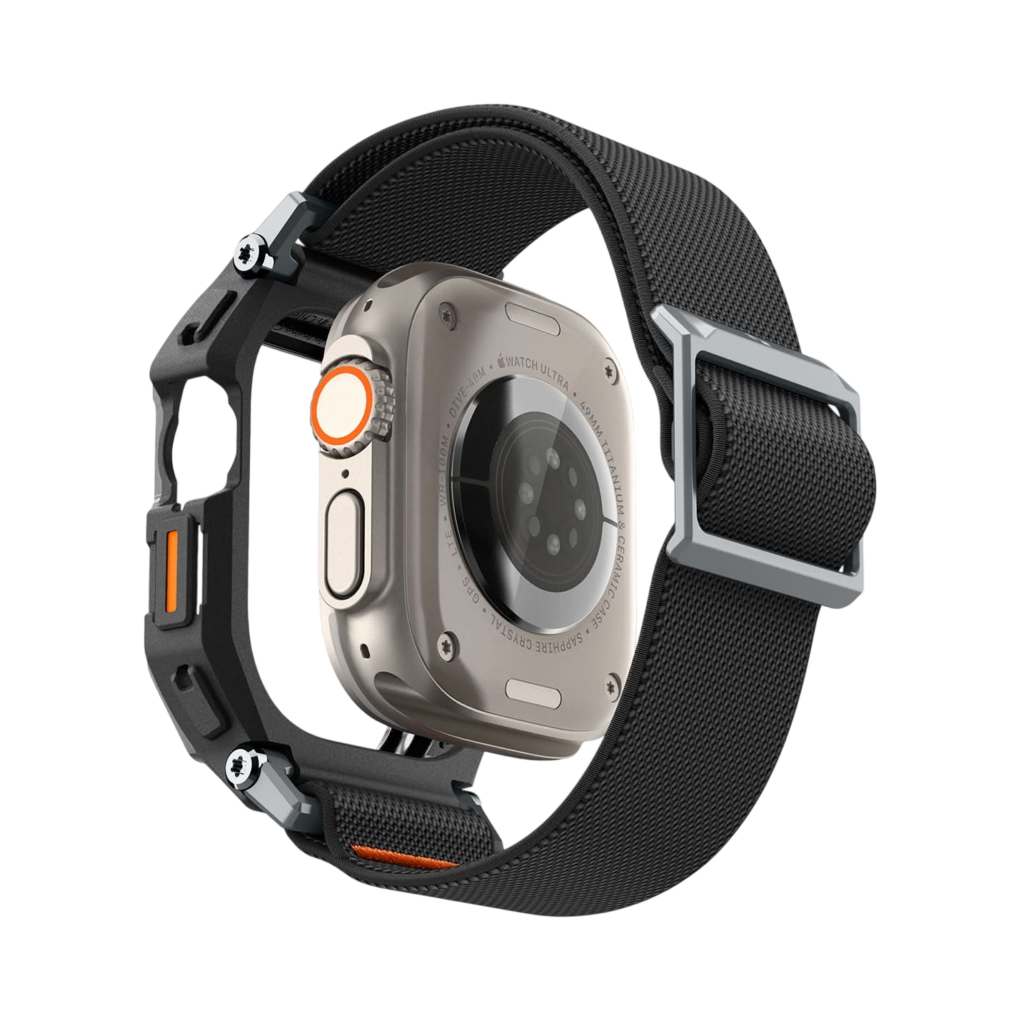 جراب ساعة Spigen Lite Fit Pro for Apple Watch Ultra 49mm Case + Band