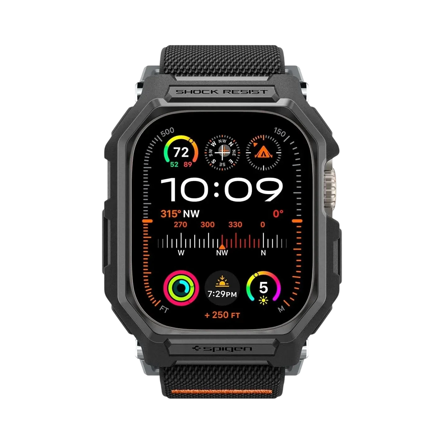 جراب ساعة Spigen Lite Fit Pro for Apple Watch Ultra 49mm Case + Band