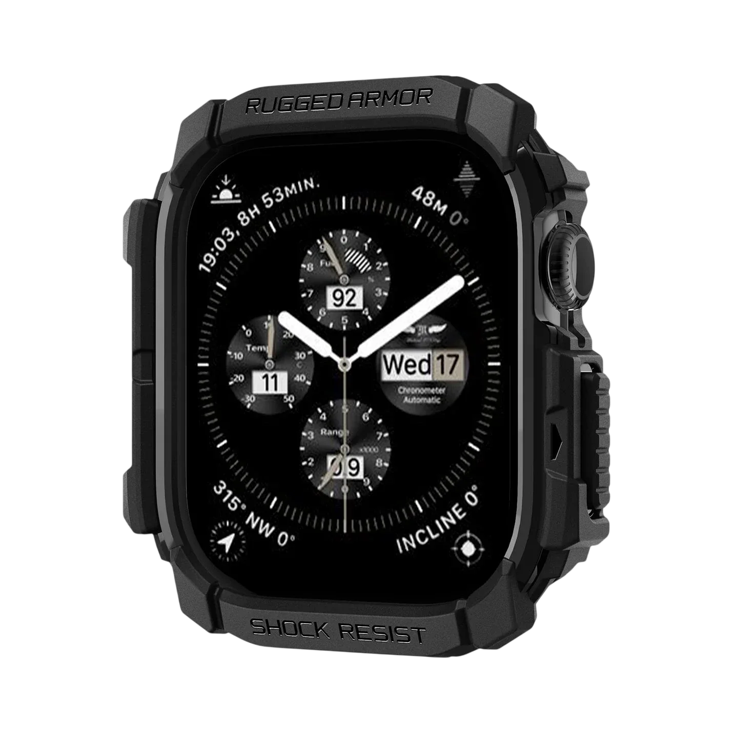 Spigen Rugged Armor Case for Apple Watch Series 11 / 10 (46mm)