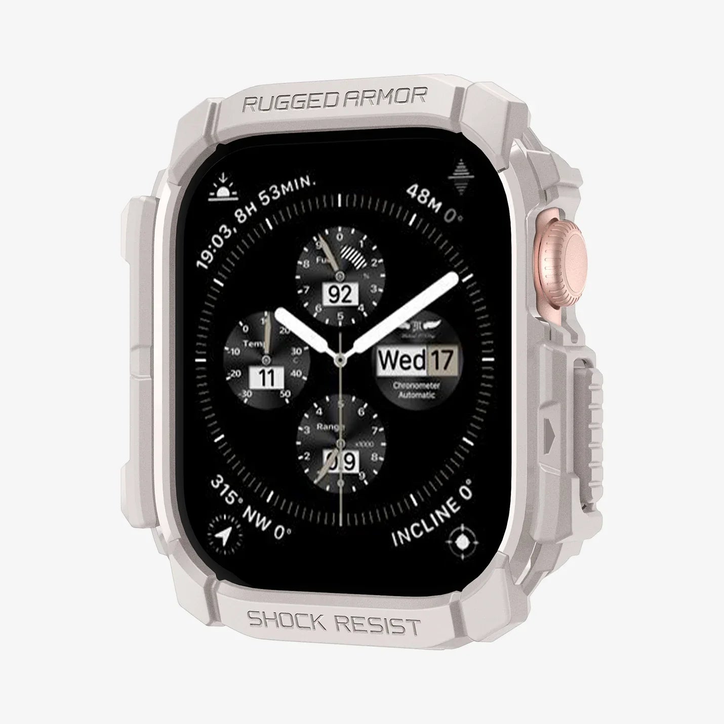 غلاف سبجن روجيد أرمور لسلسلة ساعة آبل 10 46 مم