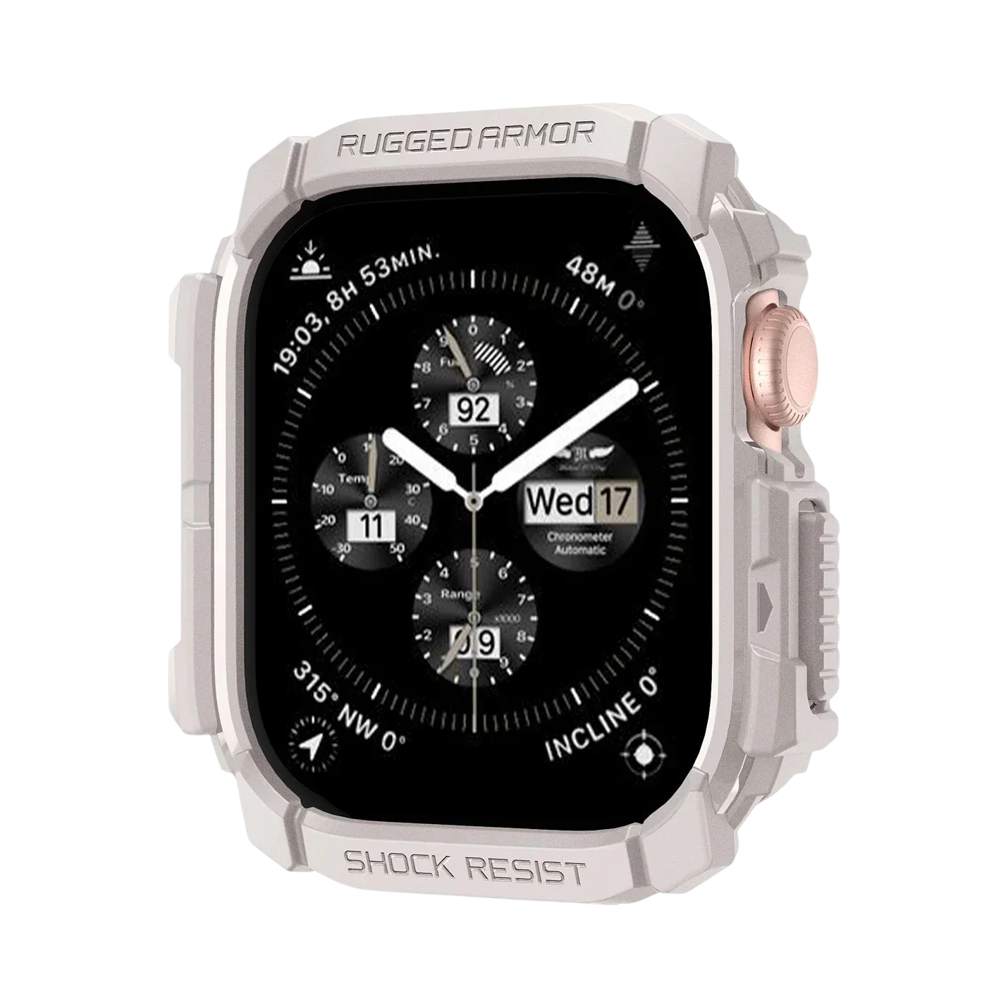 Spigen Rugged Armor Case for Apple Watch Series 11 / 10 (46mm)