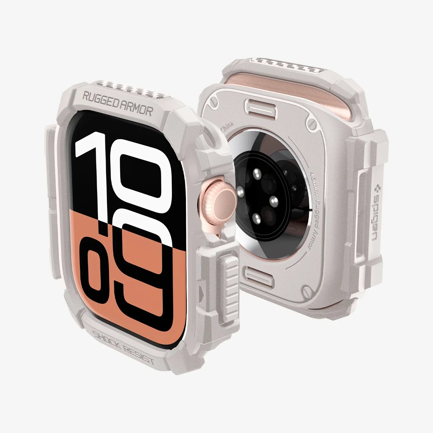 غلاف سبجن روجيد أرمور لسلسلة ساعة آبل 10 46 مم