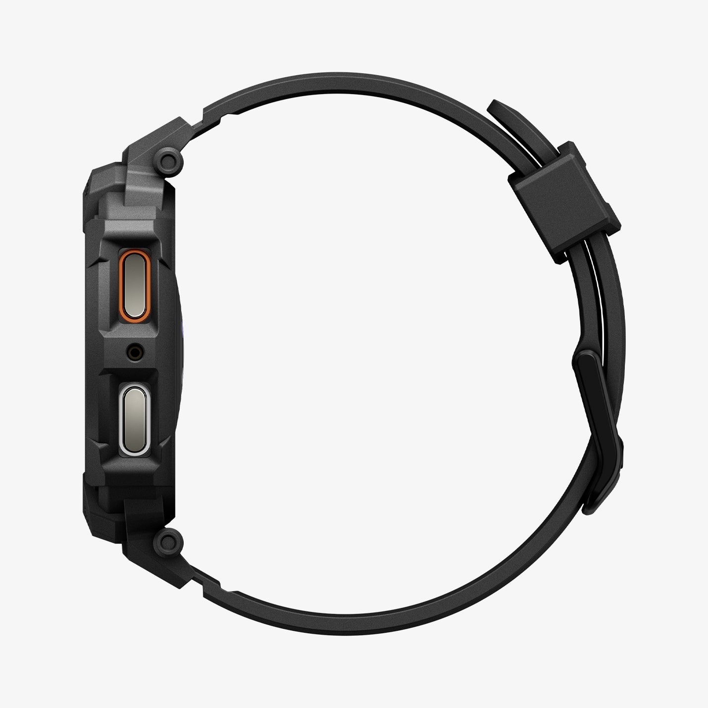 Spigen Rugged Armor Pro (Case + Band) For Samsung Galaxy Watch 8 Series 44mm