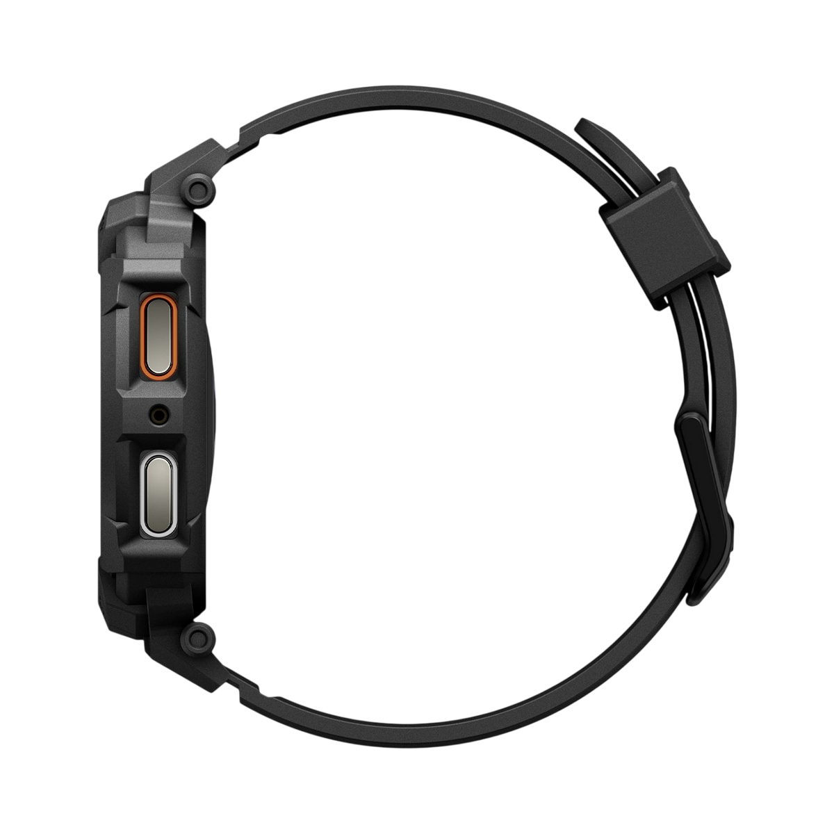 Spigen Rugged Armor Pro (Case + Band) For Samsung Galaxy Watch 8 Series 44mm