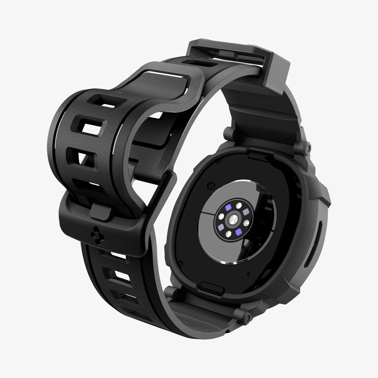 Spigen Rugged Armor Pro (Case + Band) For Samsung Galaxy Watch 8 Series 44mm