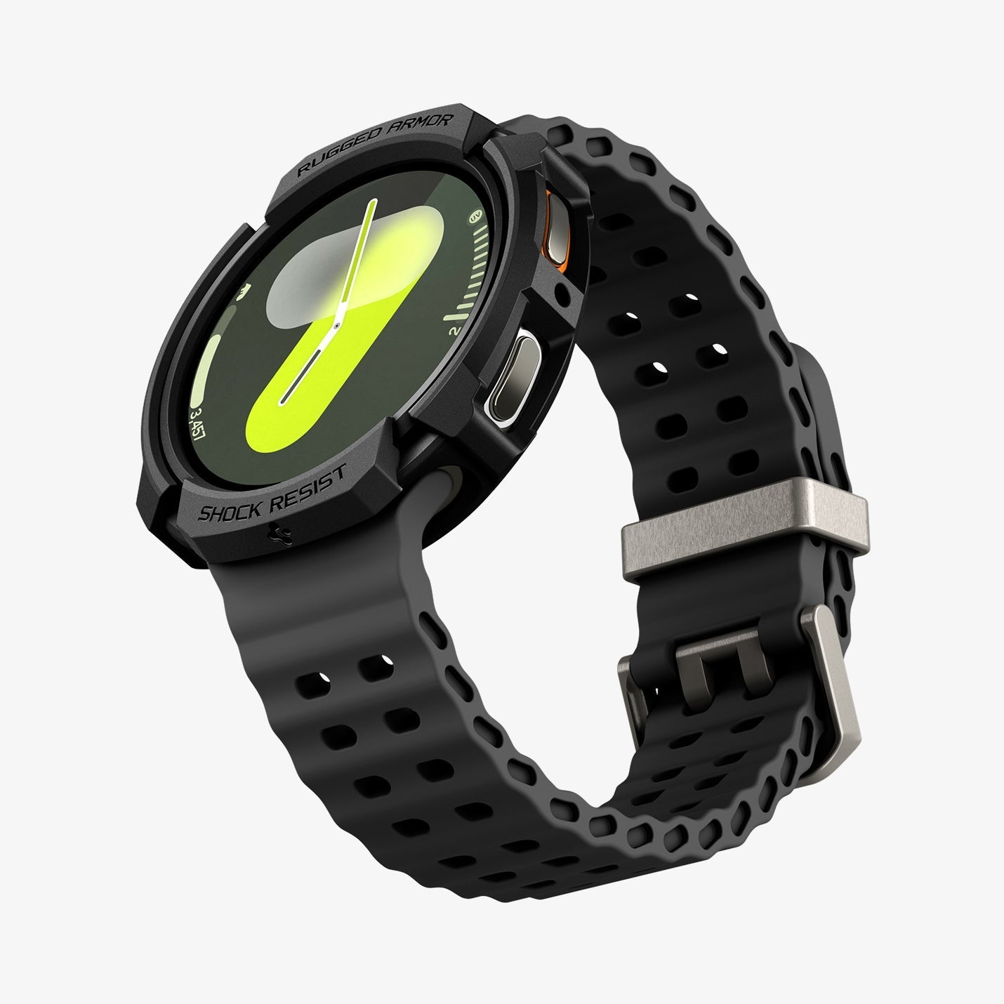 Spigen Rugged Armor Case for Samsung Galaxy Watch 8 44mm