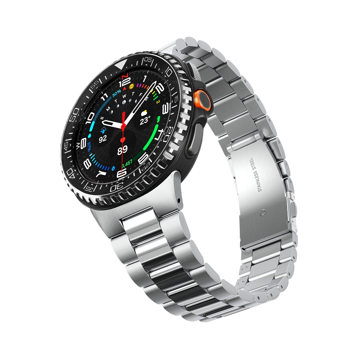 ساعة ذكية Spigen Bezel Tune for Samsung Galaxy Watch8 Classic 46mm - B