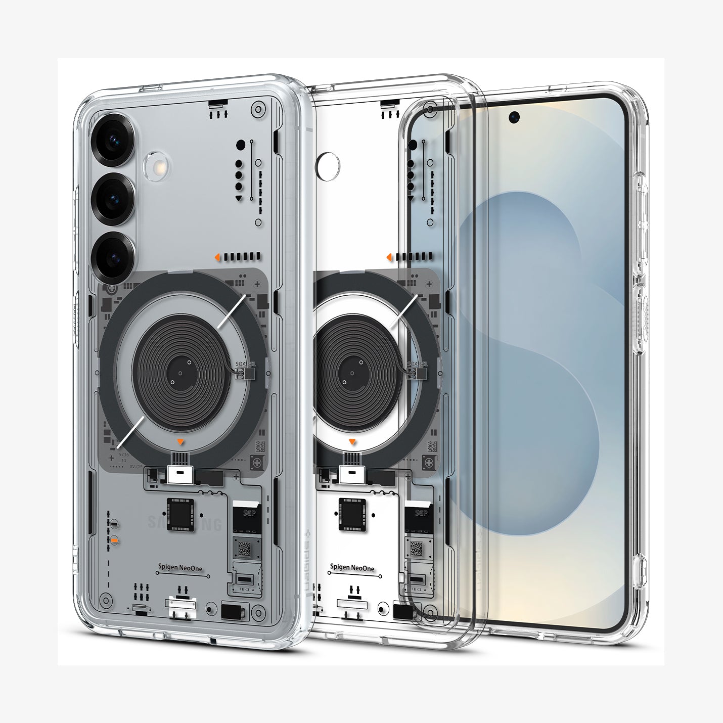 حافظة سبجن ألترا هايبرد نيو وان (ماج فيت) لهاتف سامسونج S25 ألترا