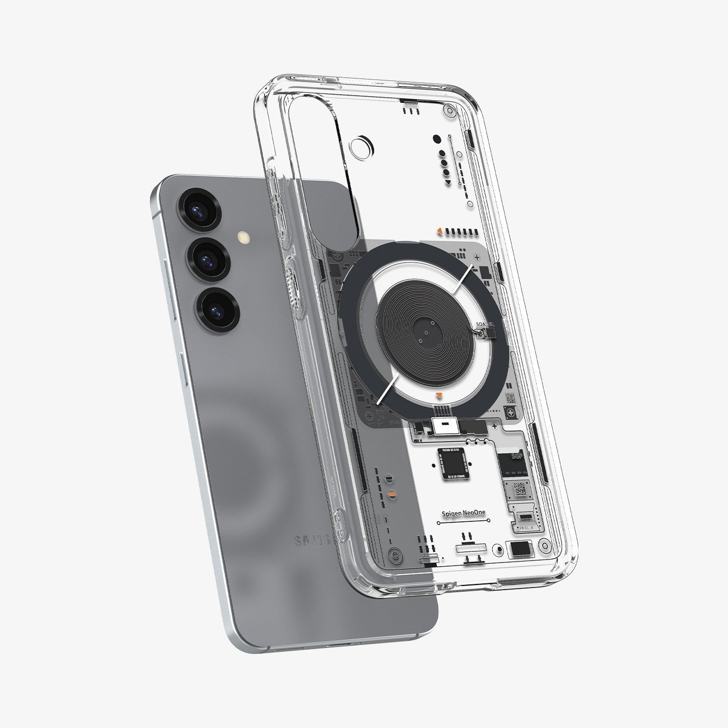 حافظة سبجن ألترا هايبرد نيو وان (ماج فيت) لهاتف سامسونج S25 ألترا