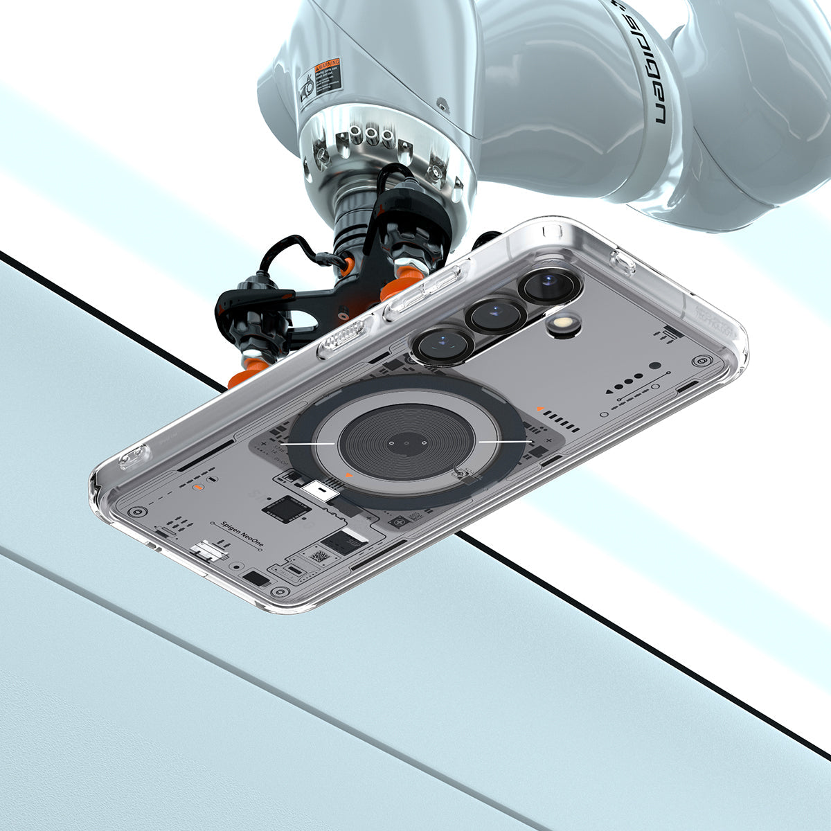 حافظة سبجن ألترا هايبرد نيو وان (ماج فيت) لهاتف سامسونج S25 ألترا