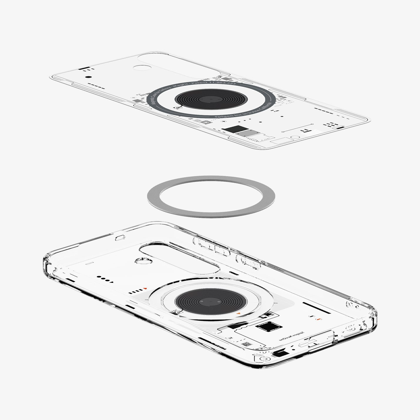 حافظة سبجن ألترا هايبرد نيو وان (ماج فيت) لهاتف سامسونج S25 ألترا