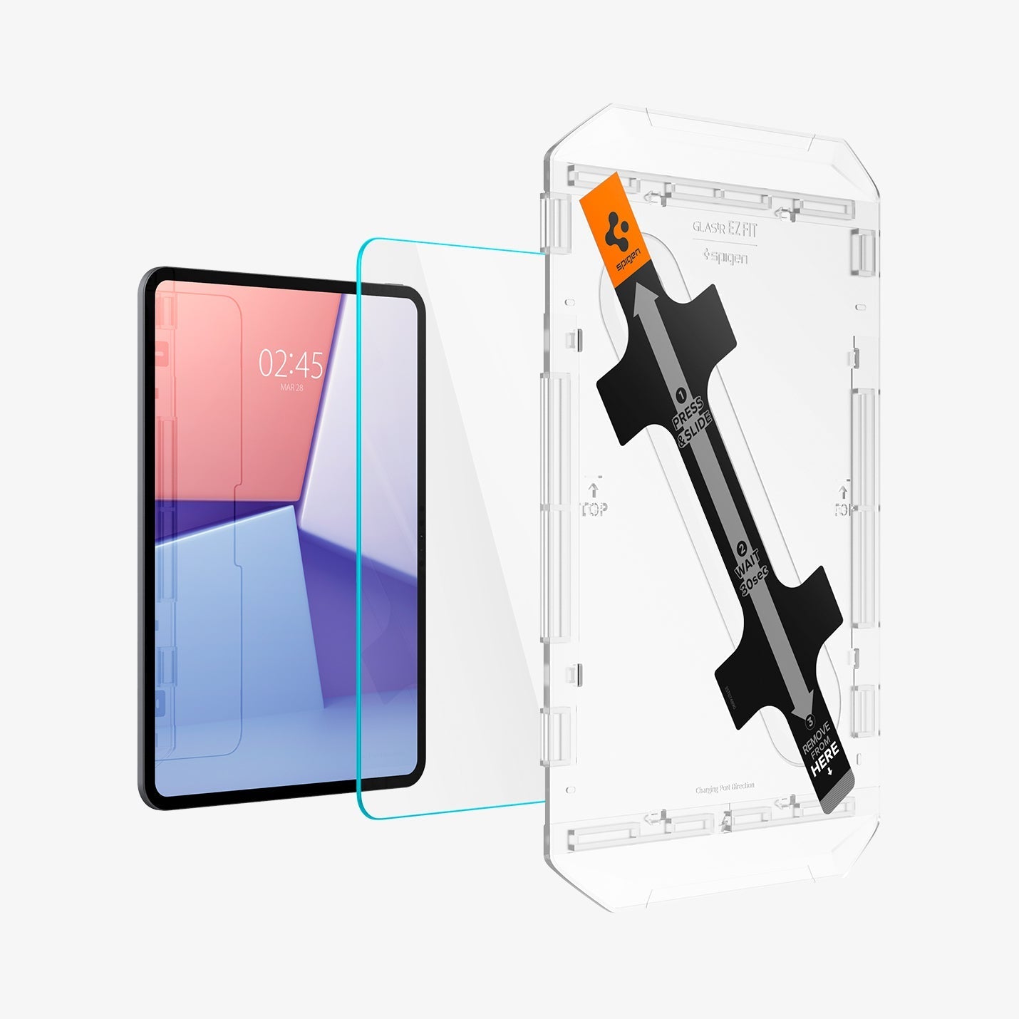 Spigen iPad Pro M4 2024 GLAS.tR EZ Fit Screen Protector