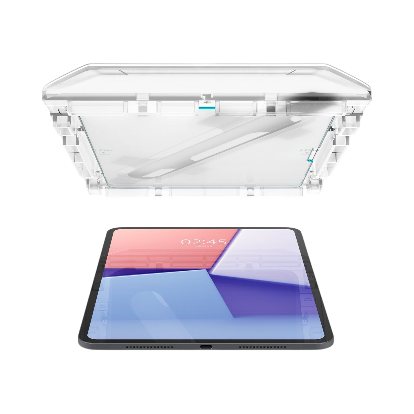 Spigen iPad Pro M5 / M4 GLAS.tR EZ Fit Screen Protector