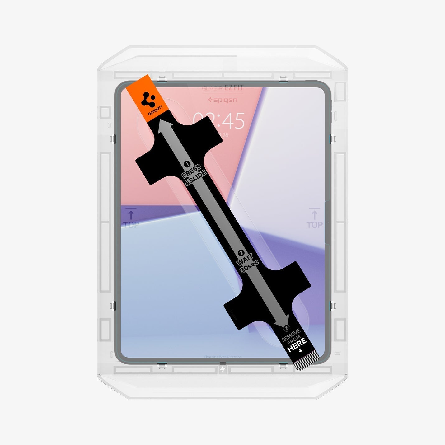 Spigen iPad Pro M4 2024 GLAS.tR EZ Fit Screen Protector