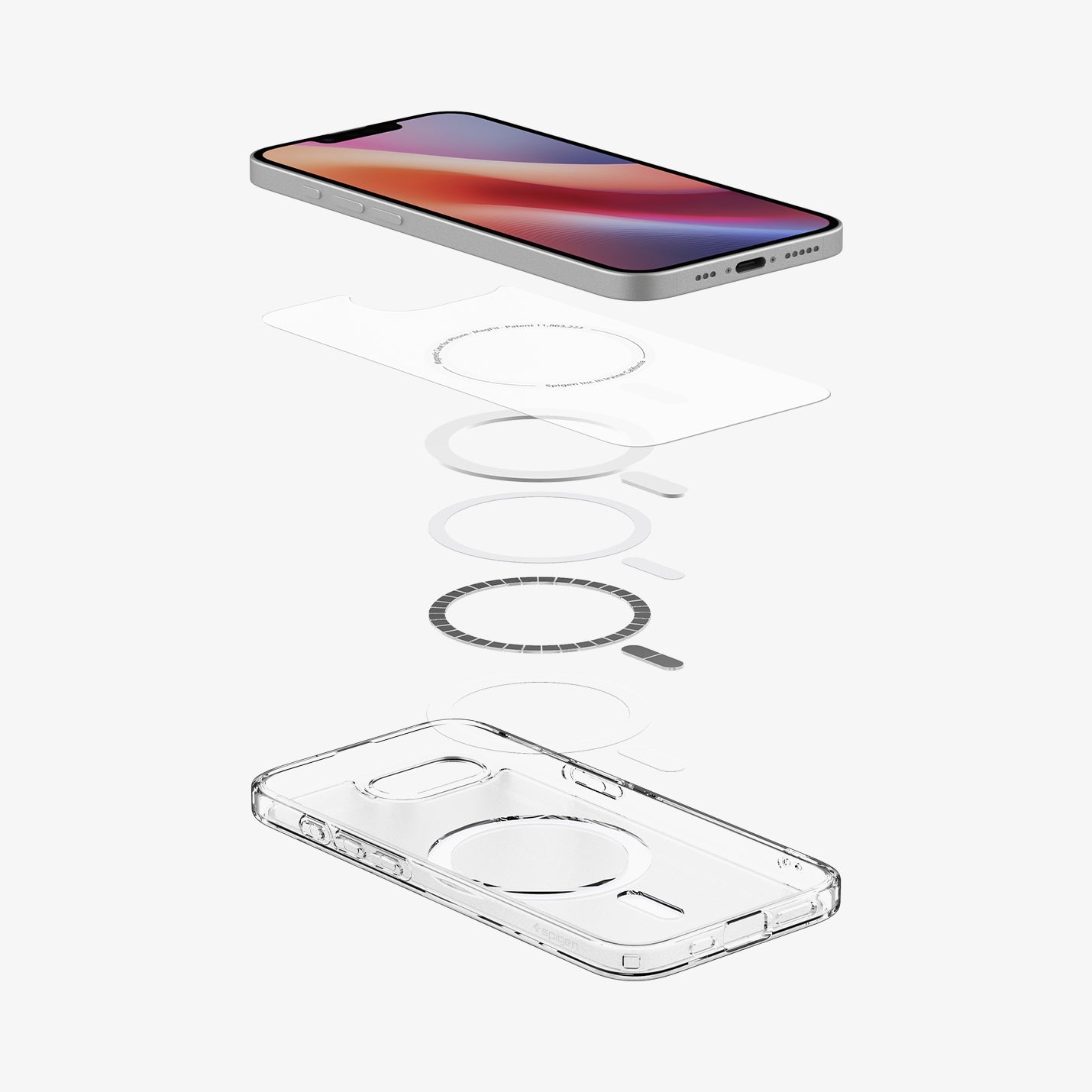 Spigen Ultra Hybrid (MagFit) Case for iPhone 16e