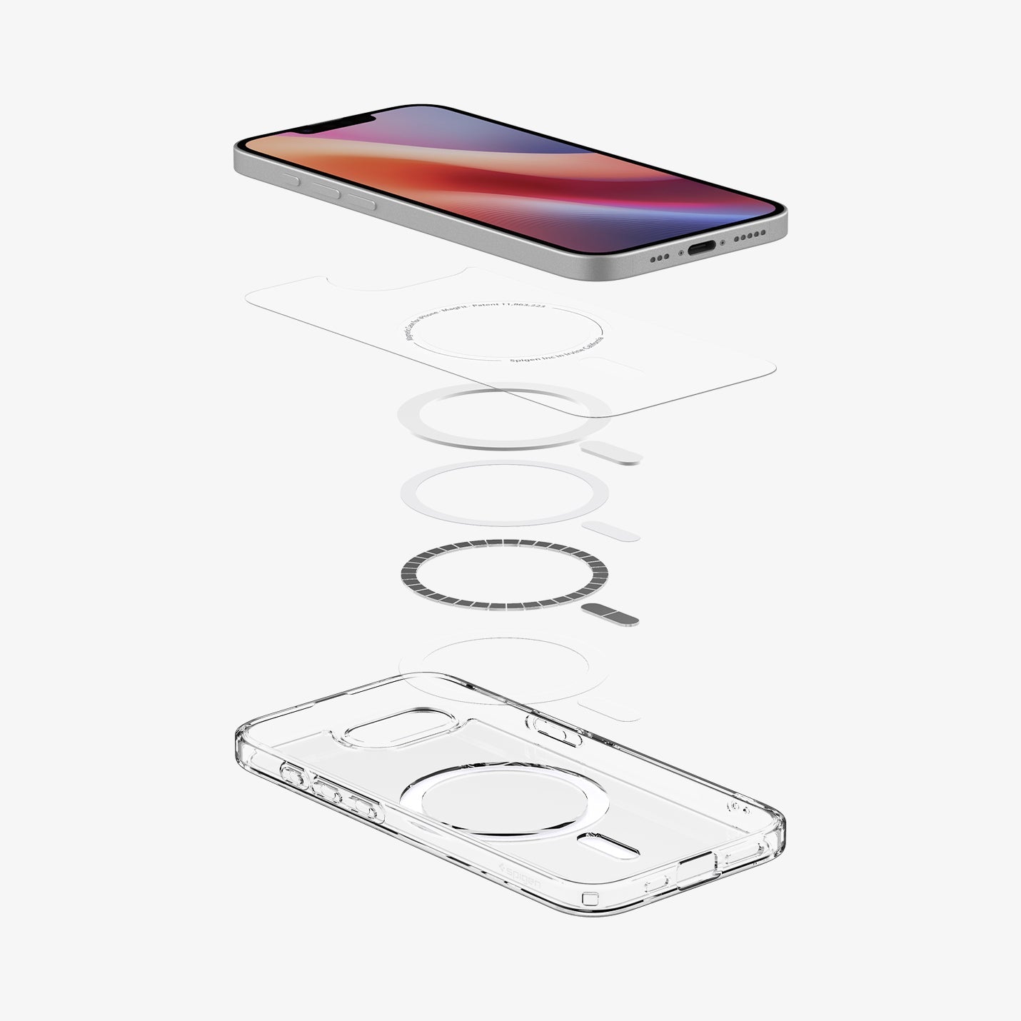 Spigen Ultra Hybrid (MagFit) Case for iPhone 16e