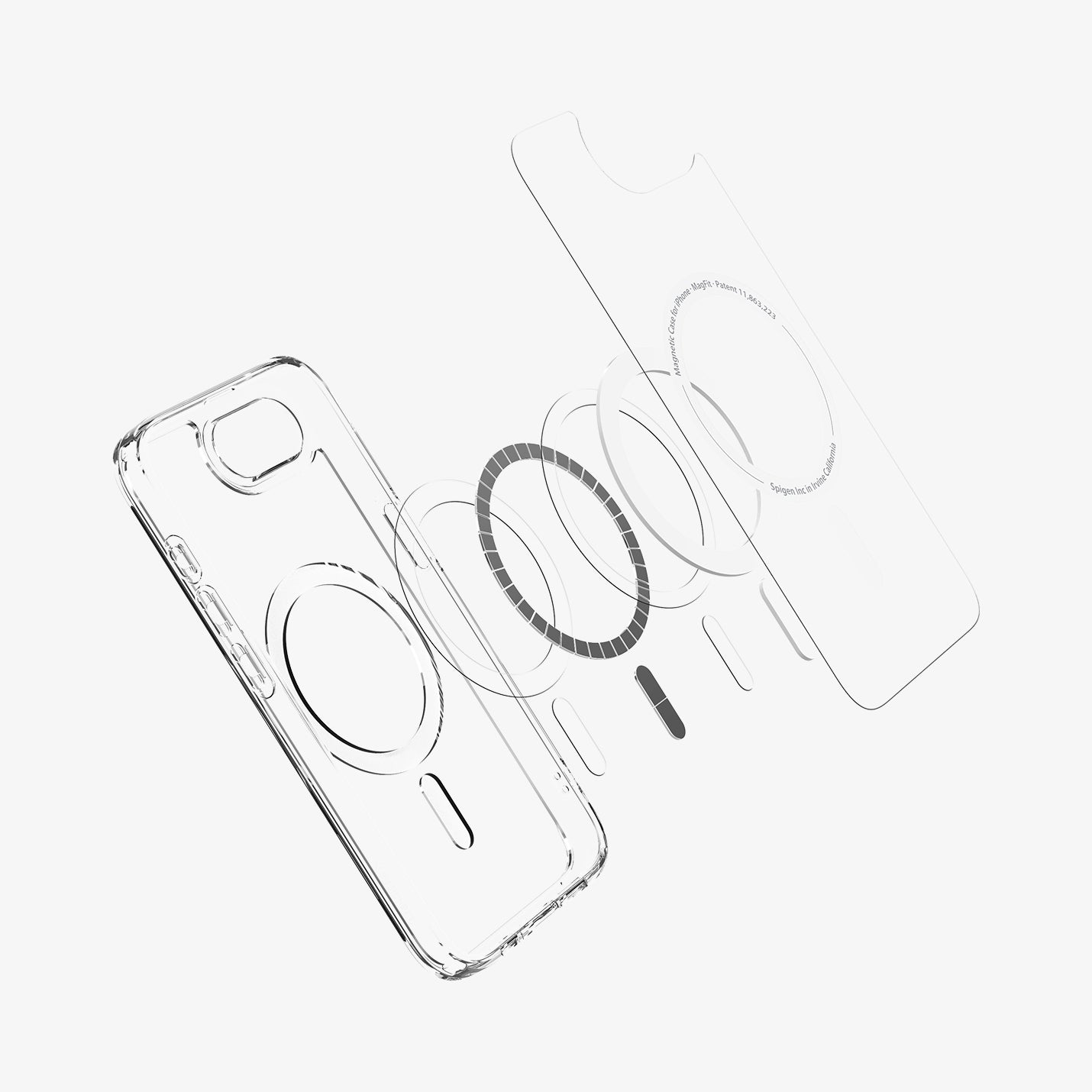 Spigen Ultra Hybrid (MagFit) Case for iPhone 16e