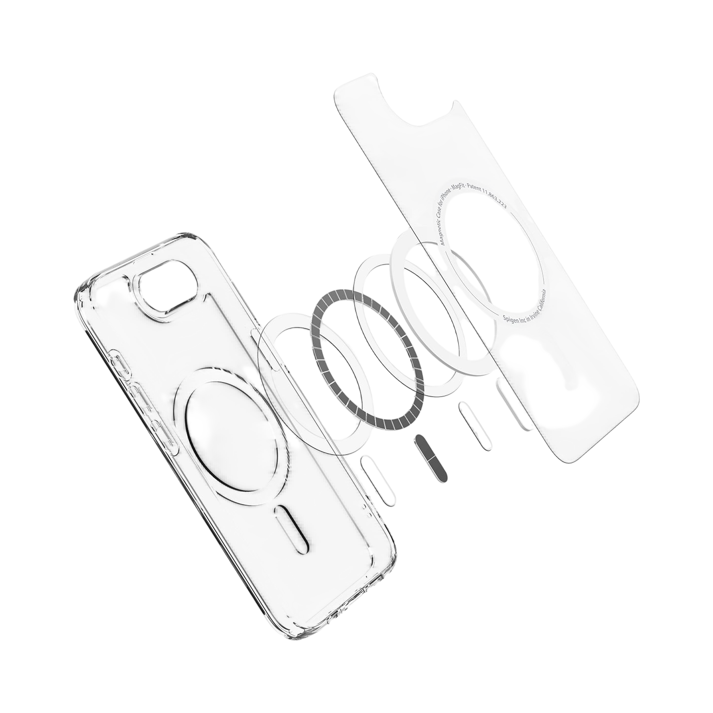 جراب Spigen Ultra Hybrid (MagFit) Case for iPhone 17e / 16e