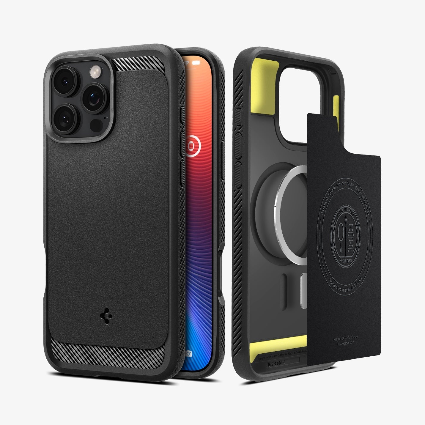 جراب Spigen Rugged Armor (MagFit) for iPhone 16 Pro Max