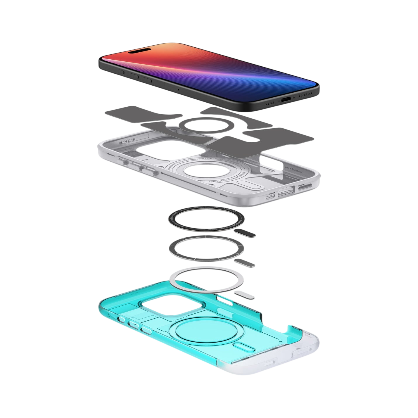 حافظة سبجن آيفون 16 برو ماكس كلاسيك C1 (ماج فيت)