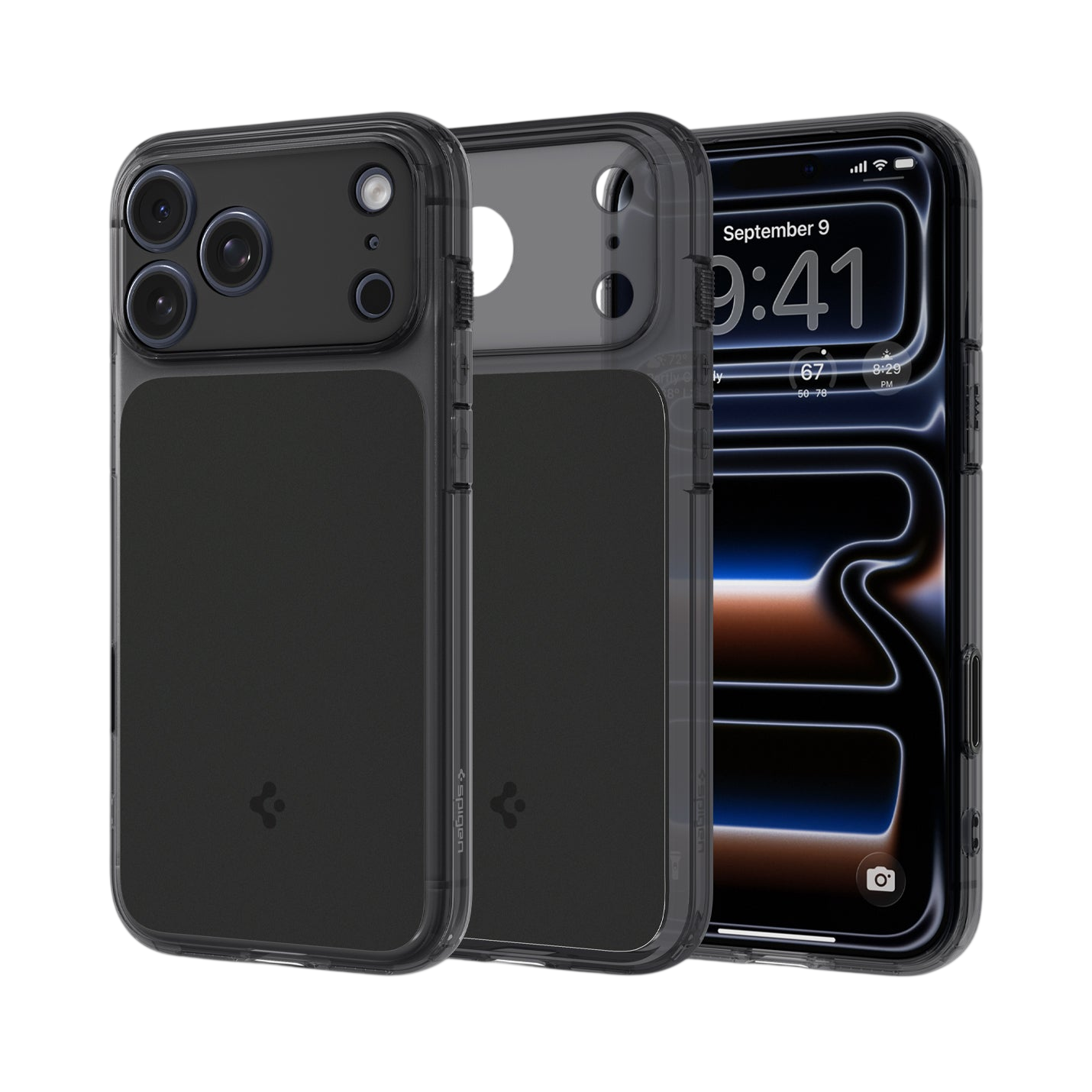 غلاف سبجن الترا هايبرد تي ماغ فيت لجهاز آيفون 17 برو ماكس / آيفون 17 برو