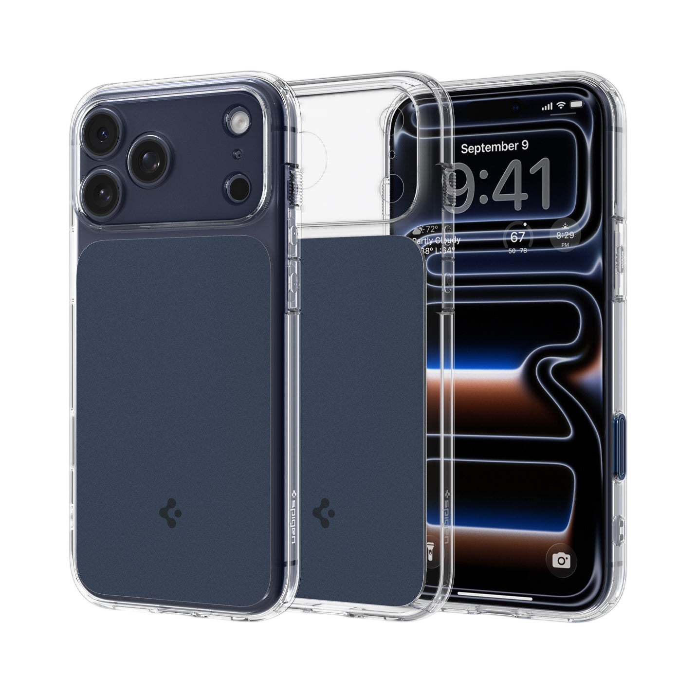 غلاف سبجن الترا هايبرد تي ماغ فيت لجهاز آيفون 17 برو ماكس / آيفون 17 برو