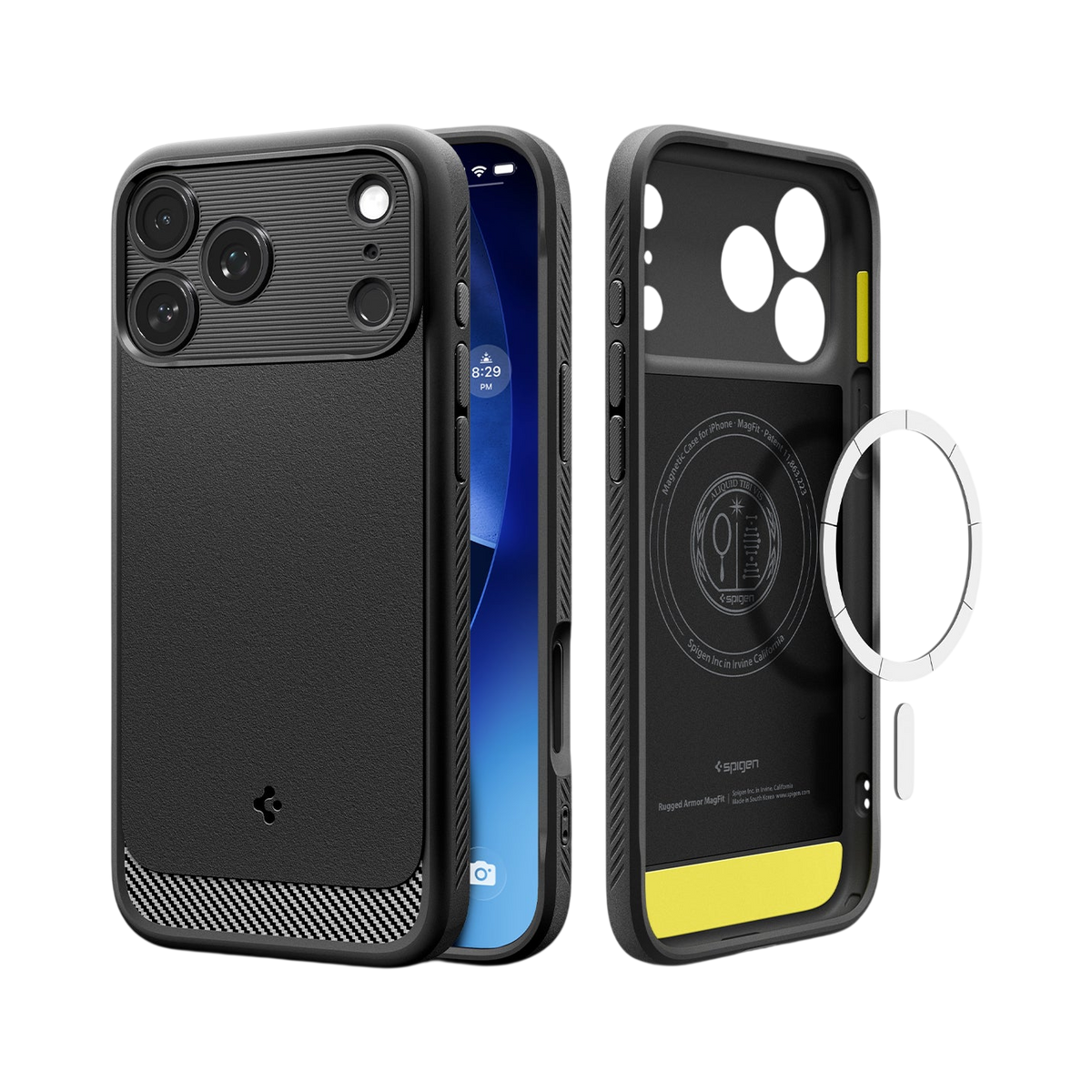 Spigen Rugged Armor (MagFit) Case for iPhone 17 Pro Max