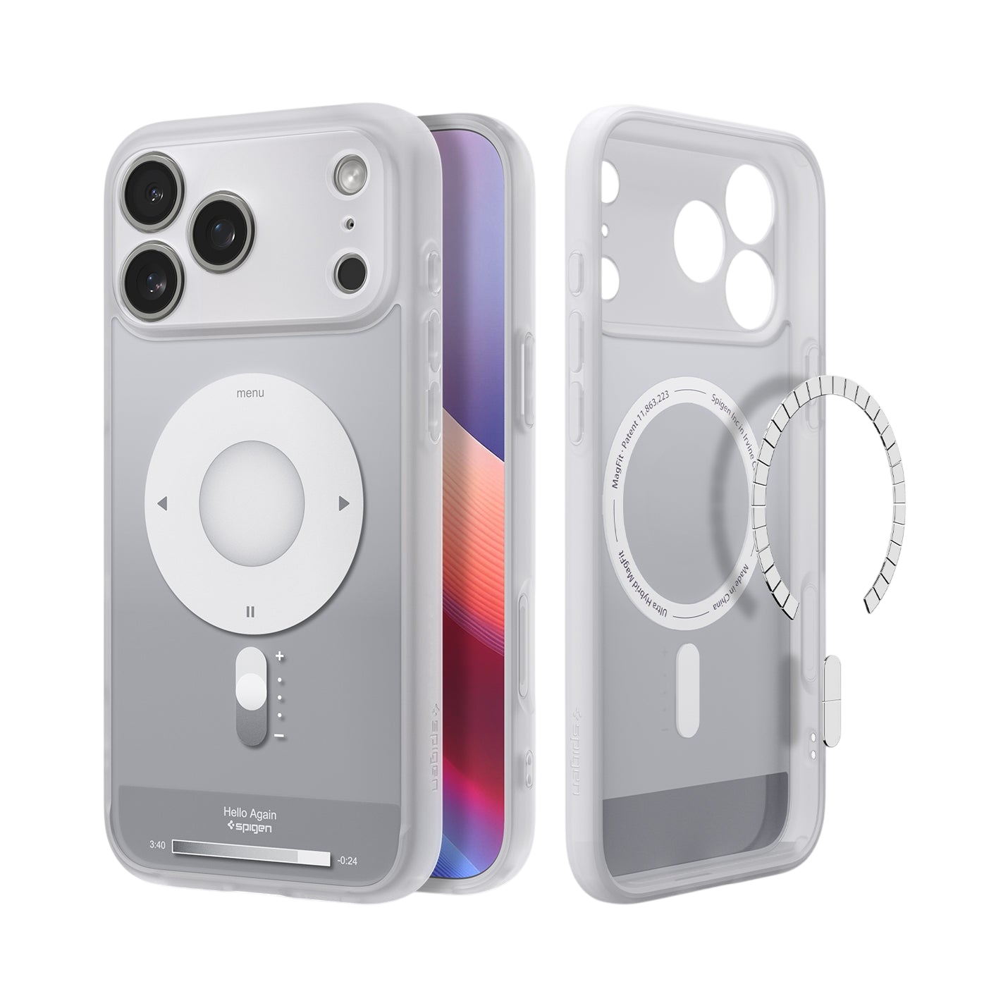 غلاف سبجن الترا هايبرد كلاسيك (ماج فيت) لآيفون 17 برو ماكس