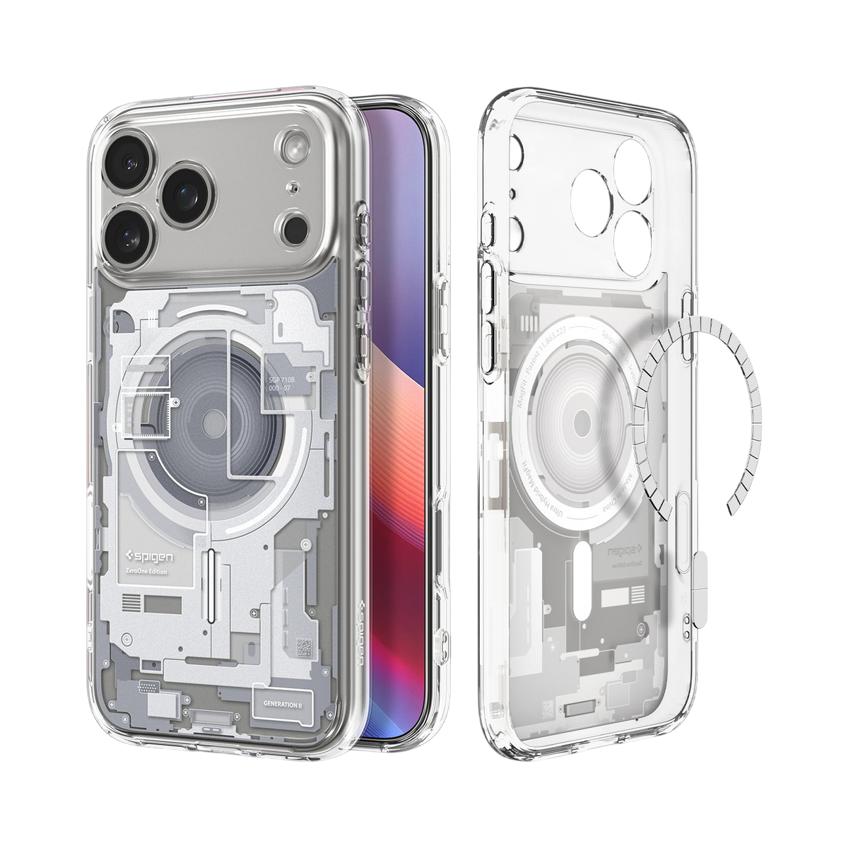 جراب Spigen Ultra Hybrid Zero One (MagFit) Case for iPhone 17 Pro Max