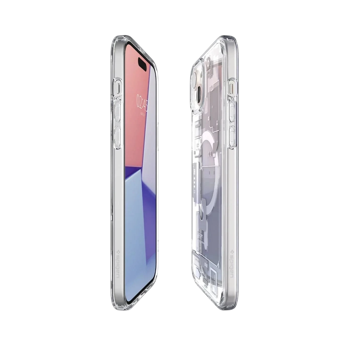 حافظة سبجن آيفون 15 ألترا هايبرد زيرو وان (ماغ فيت)