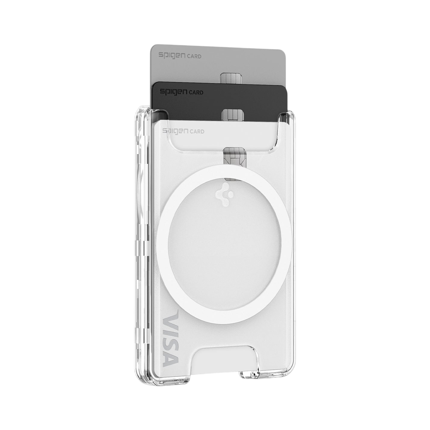 حافظة بطاقات Spigen Ultra Hybrid MagFit+ Wallet (MagFit)