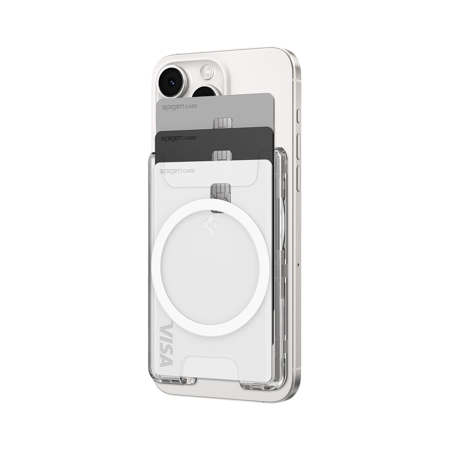 حافظة بطاقات Spigen Ultra Hybrid MagFit+ Wallet (MagFit)