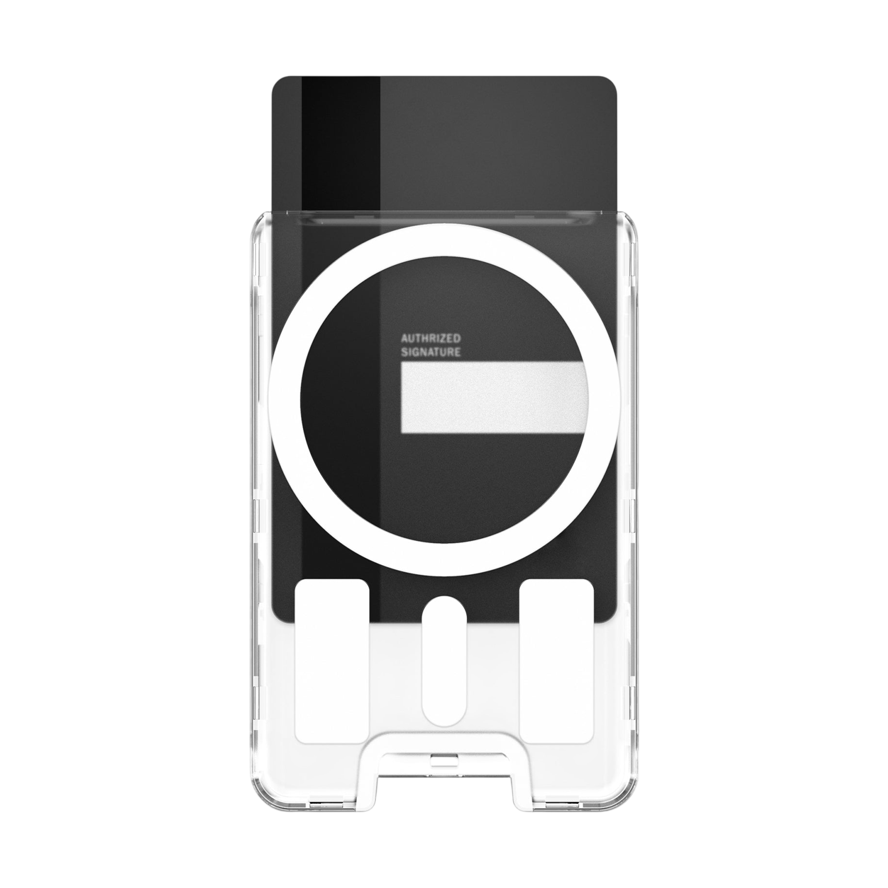 حافظة بطاقات Spigen Ultra Hybrid MagFit Wallet (MagFit) Clear