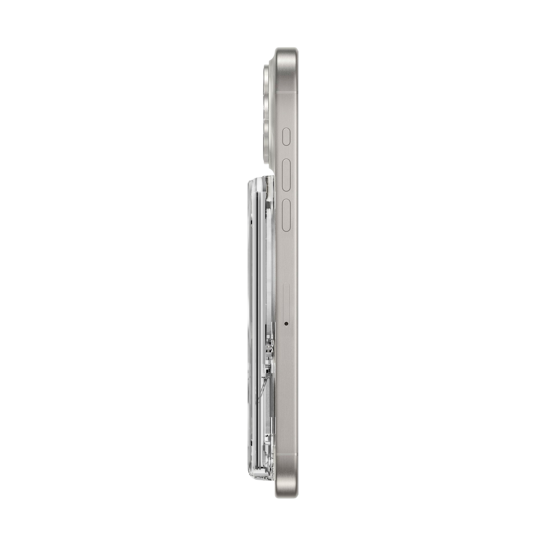 حافظة بطاقات Spigen Ultra Hybrid MagFit Wallet (MagFit) Clear