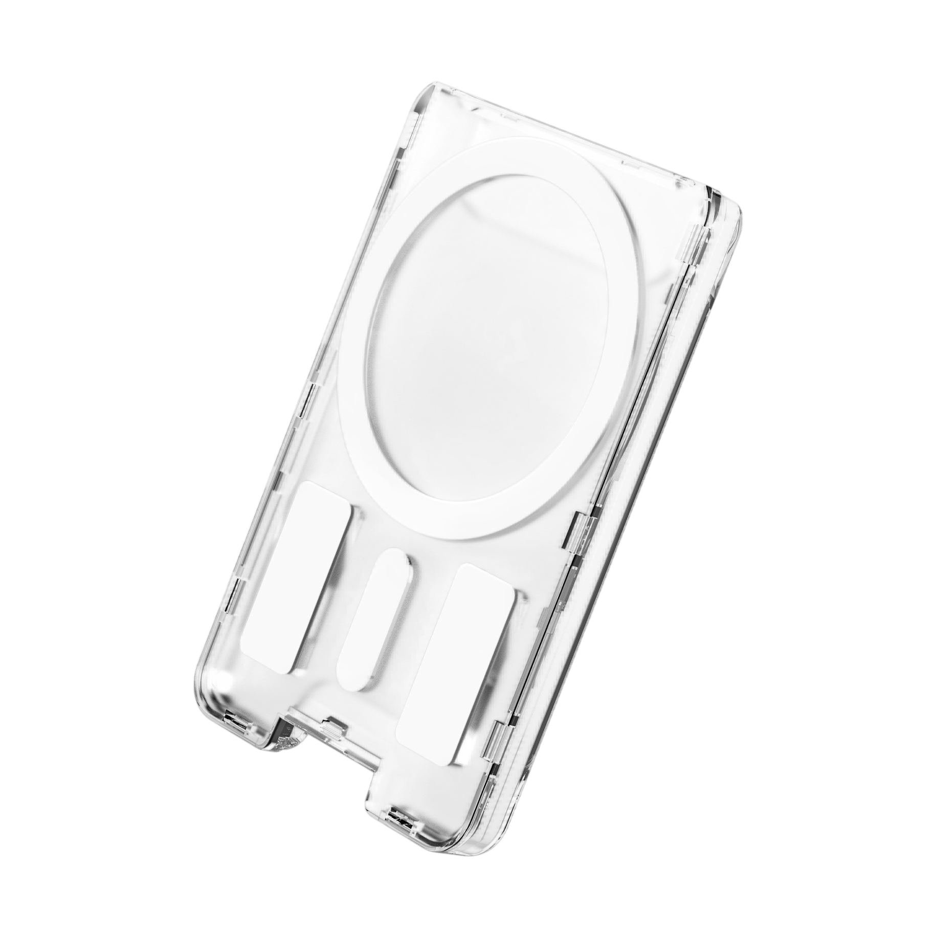 حافظة بطاقات Spigen Ultra Hybrid MagFit Wallet (MagFit) Clear