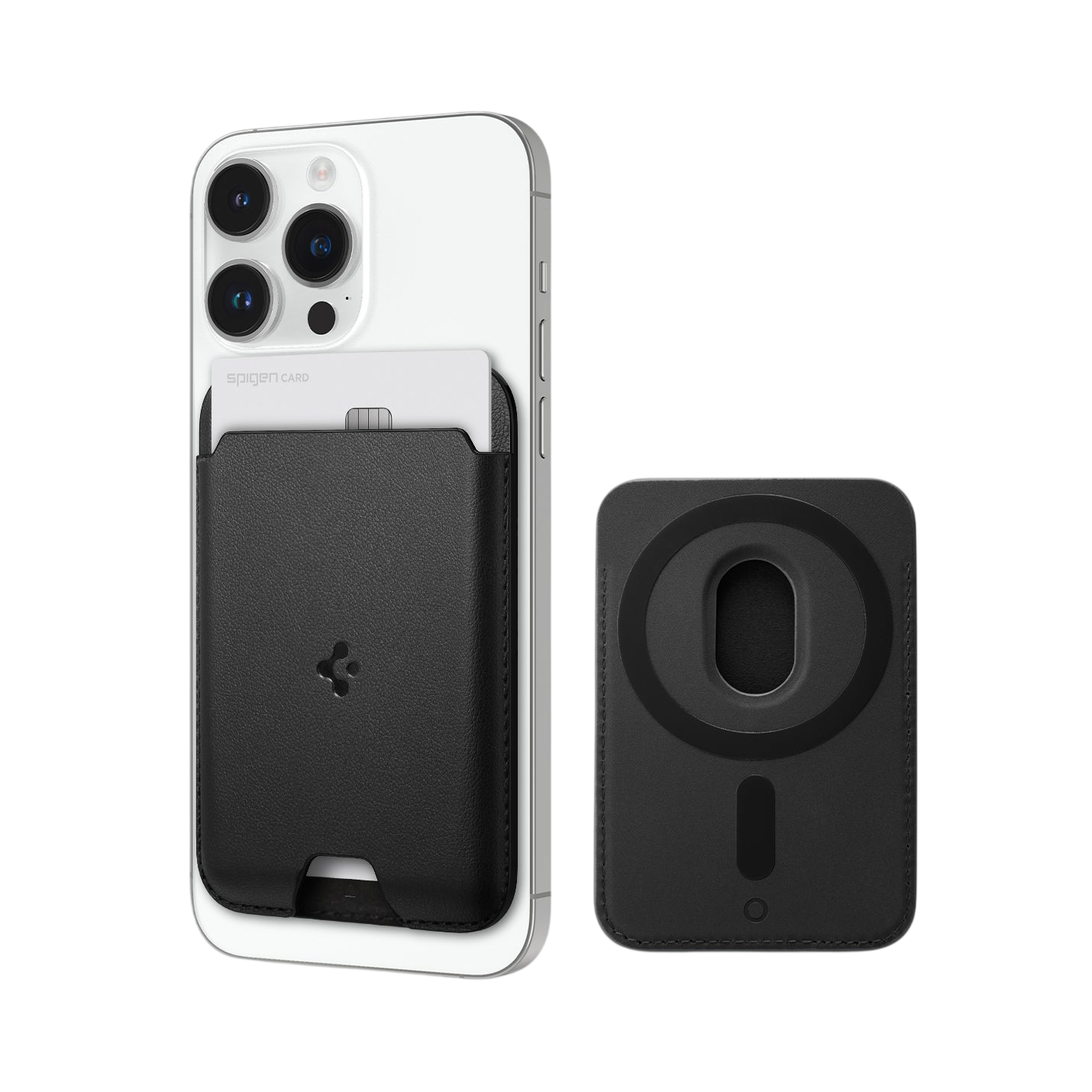 Spigen حامل بطاقات MagSafe طراز Valentinus (MagFit)