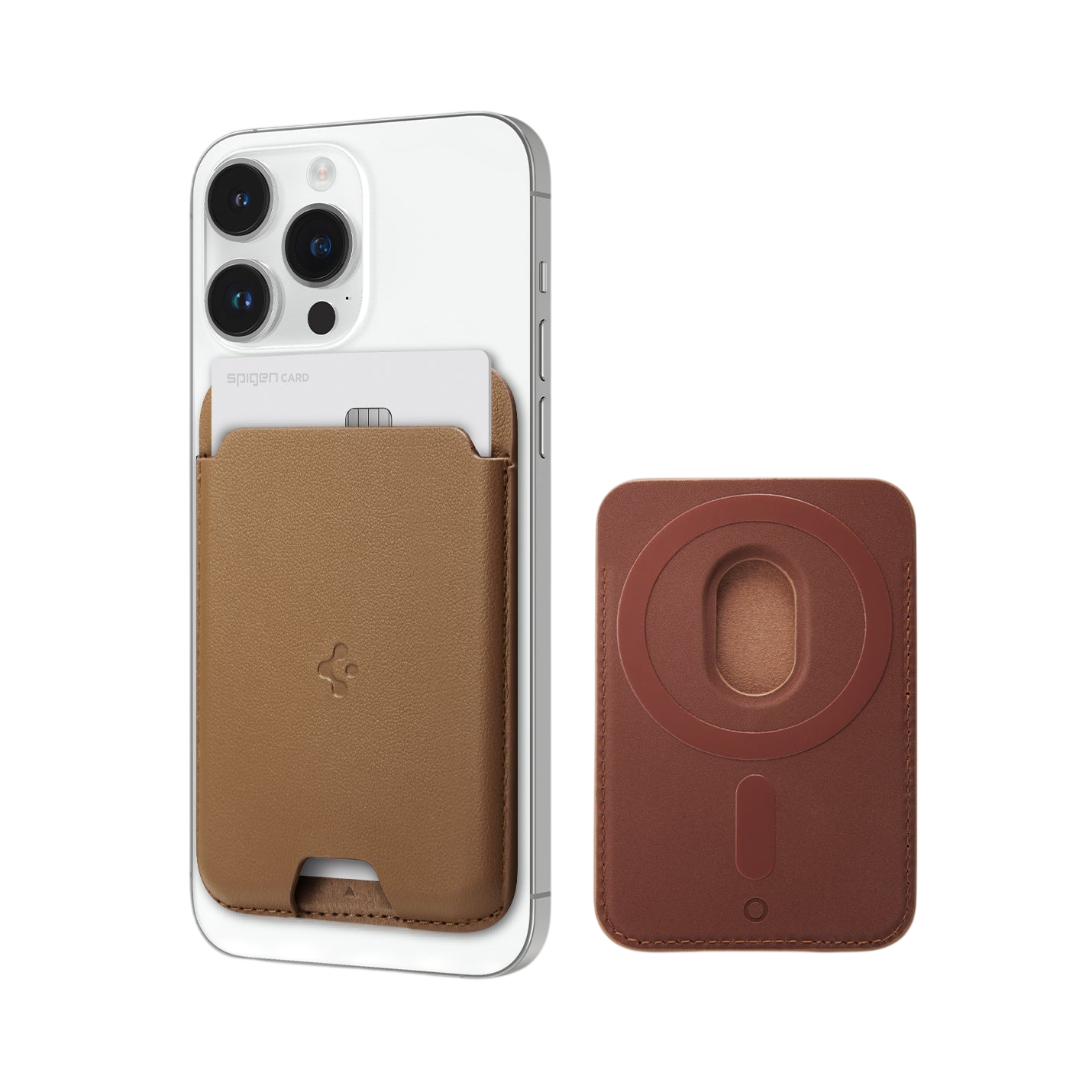 Spigen حامل بطاقات MagSafe طراز Valentinus (MagFit)