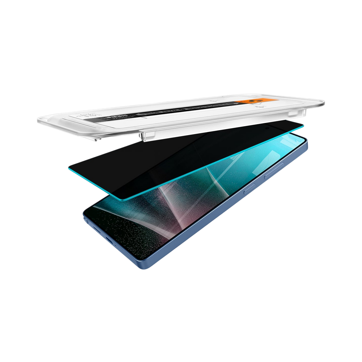 Spigen GLAS.tR EZ Fit | Privacy Screen Protector (2-Pack) for Samsung Galaxy S25 Ultra