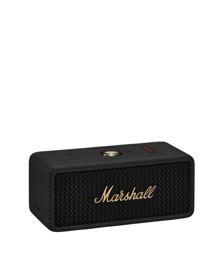Marshall Emberton III Portable Bluetooth Speaker - Black & Brass