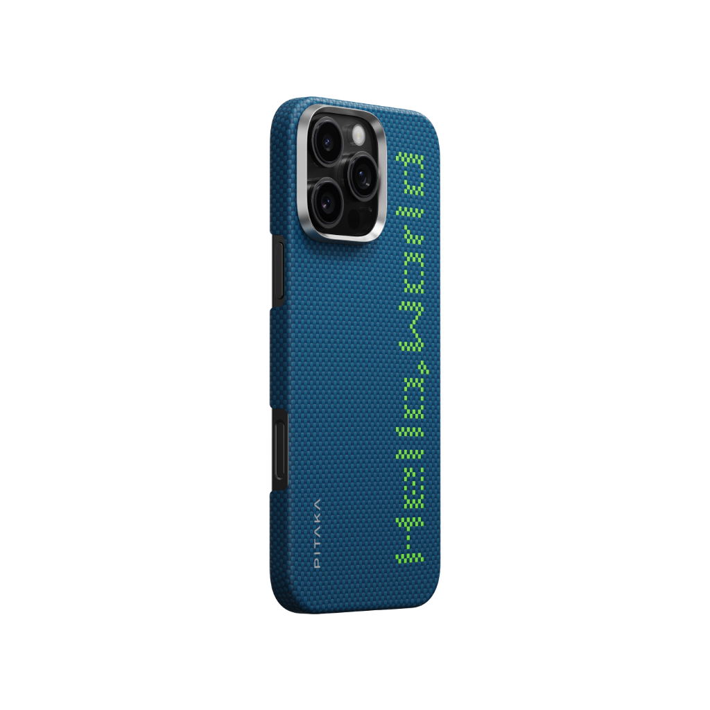 جراب Pitaka Hello World Luminous Case for iPhone 16 Pro