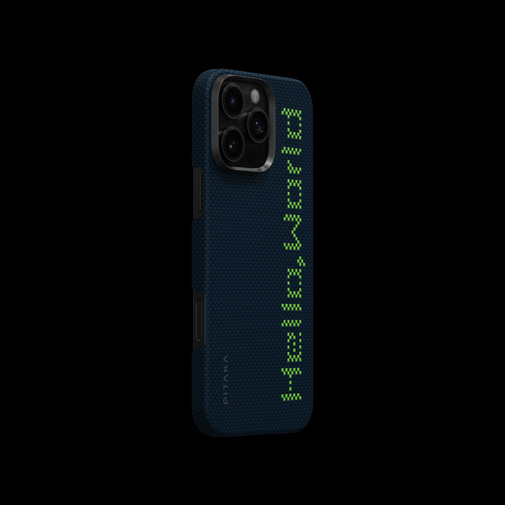 جراب Pitaka Hello World Luminous Case for iPhone 16 Pro