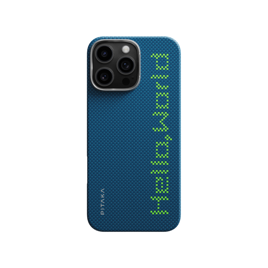جراب Pitaka Hello World Luminous Case for iPhone 16 Pro