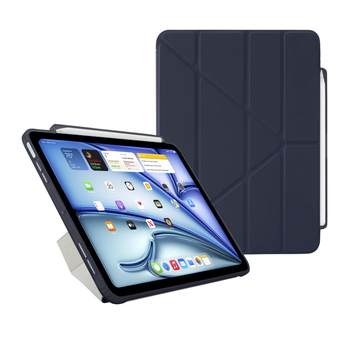Pipetto iPad Air 11 (M4/M3/M2) Origami No3 Pencil Case