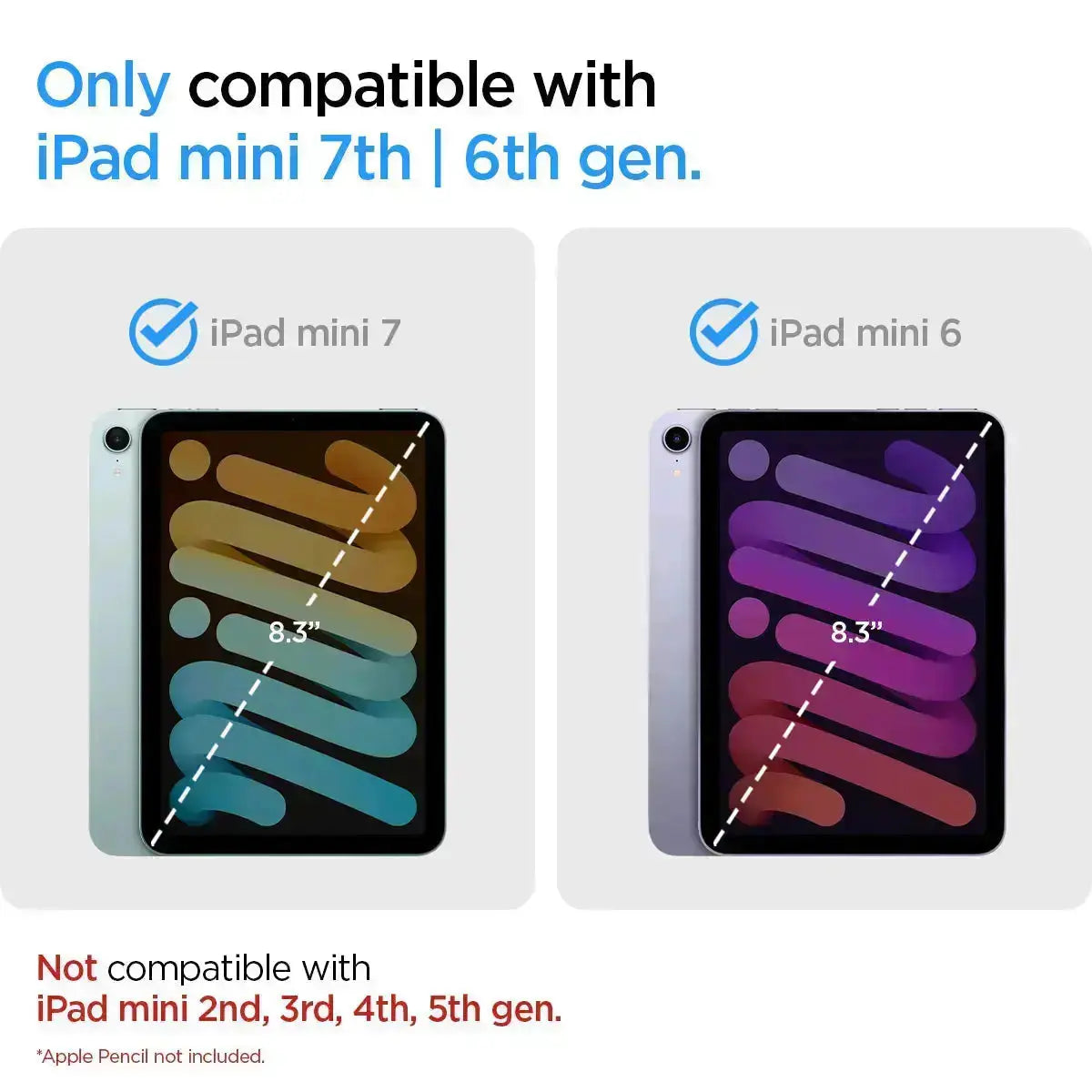 واقي شاشة Spigen iPad Mini 7 (2024) / iPad Mini 6 (2021) Screen Protec