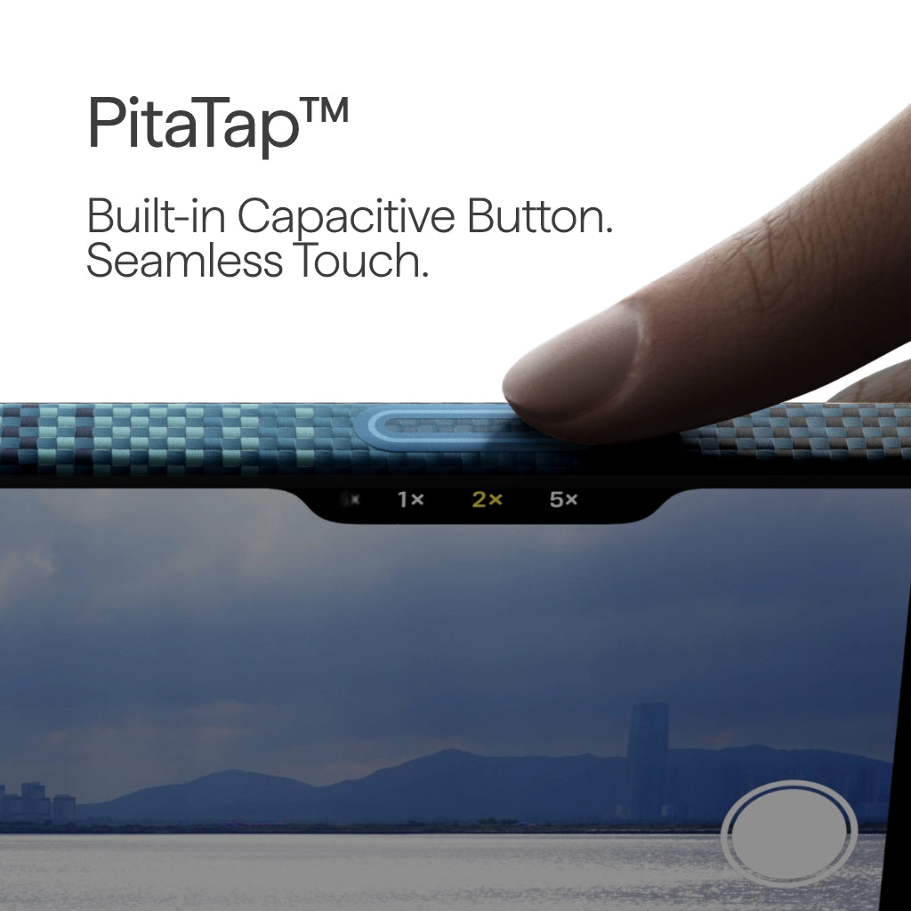 Pitaka Ultra-Slim Case (With PitaTap) for iPhone 17 Pro - Moonrise #color_moonrise